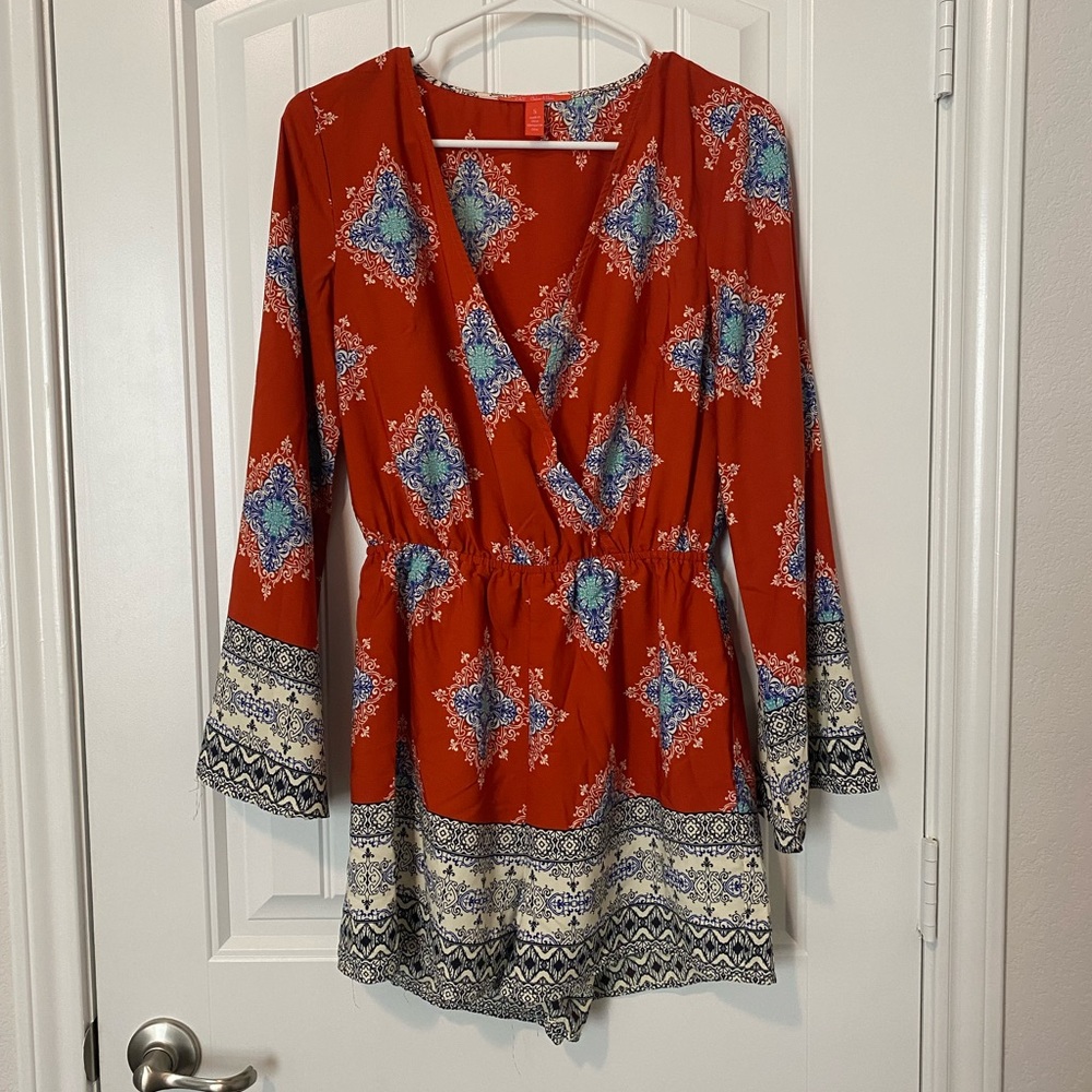 Adorable Long Sleeve Romper